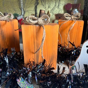 rustic wooden pumpkin decor pumpkin shelf sitter fall farmhouse decor thanksgiving decor Halloween decoration