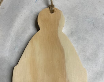 wooden ornament/mitten ornament/hat ornament