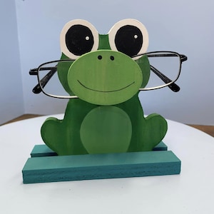 Frog-brilhouder: kindernachtbrilstandaard