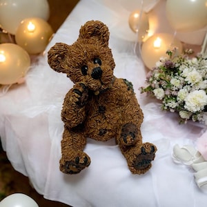 Boyds Bears &quot;Humboldt...The Simple Bear&quot; Figurine – Collectible Bearstone 1997 | Style 227703 | Rare Retired Resin
