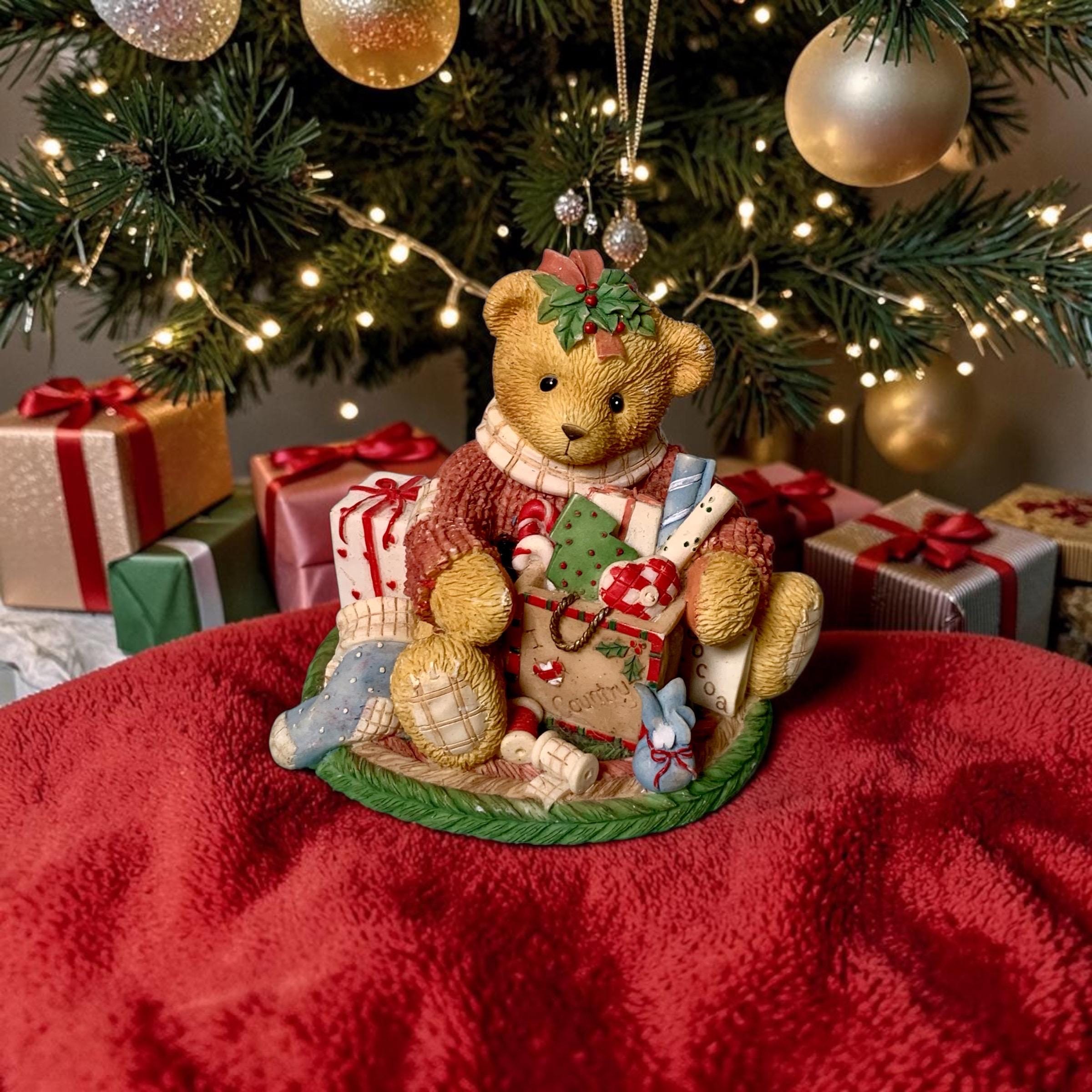 Rare Cherished Teddies Christmas - Etsy