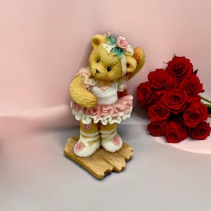 Cherished Teddies Mindy Bear | Enesco Collectible Bear Figurines Teddy Bears Vintage 1996 | Cute Teddy Bear Ballet Dancer