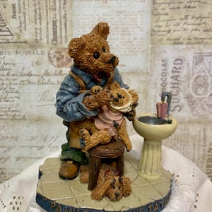 Boyds Bears &quot;Feldman D Finklebearg & Dooley...Painless&quot; Figurine Vintage 1998 | Style 227710 | Retired Boyds Bears | Bearstone Dentist Gift