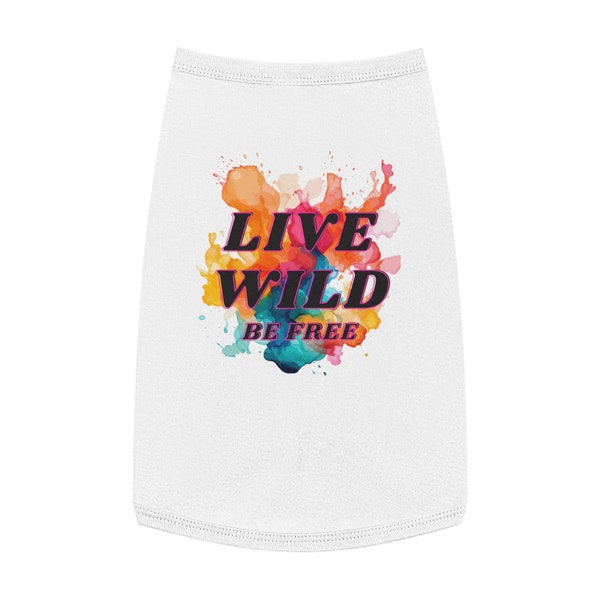 Live wild Pet Tank Top