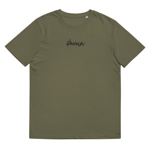 Artist Jivko Sedlarski T- Shirt, Sedlarski Shirt, Artist Embroidered Shirt, Signature Embroidered Tee, Bulgarian Art Shirt, Sedlarski Art