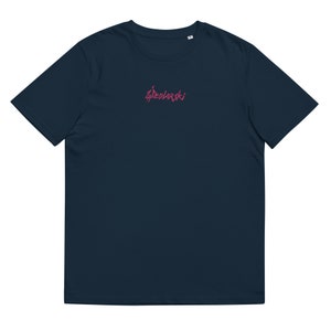 Artist Jivko Sedlarski T- Shirt, Sedlarski Shirt, Artist Embroidered Shirt, Signature Embroidered Tee, Bulgarian Art Shirt, Sedlarski Art