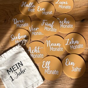 Meilensteinkarten Baby „Mein erstes Jahr“