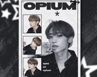 The Boyz Sunwoo 'Opium' K-Pop Poster (Digital Download)