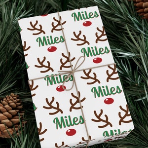  Personalized Christmas Wrapping Paper with Name Custom Merry  Christmas Gift Wrapping Paper Jumbo Rolls Colorful Gift Wrap Paper for Kids  Girls Boys Women Men 58x 23 : Health & Household