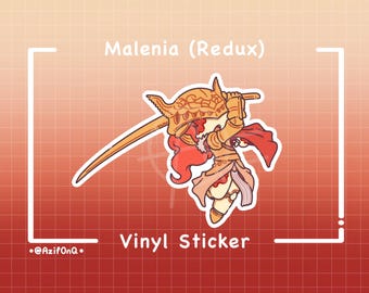 Elden Ring: Malenia (Redux) Vinyl Sticker