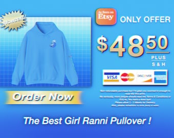 Elden Ring Ranni Hoodie: Moonlight Greatsword, Ranni and Blaidd Illustration Pullover