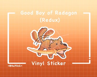 Elden Ring: Good Boy of Radagon (Redux) Vinyl Sticker