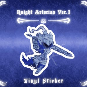 Dark Souls: Knight Artorias Ver. I  Vinyl Sticker