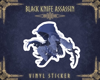 Elden Ring: Black Knife Assassin Vinyl Sticker