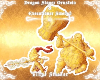 Dark Souls: Ornstein & Smough Vinyl Stickers