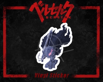 Berserk: Guts Vinyl Sticker