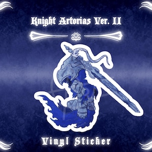 Dark Souls: Knight Artorias Ver. II  Vinyl Sticker