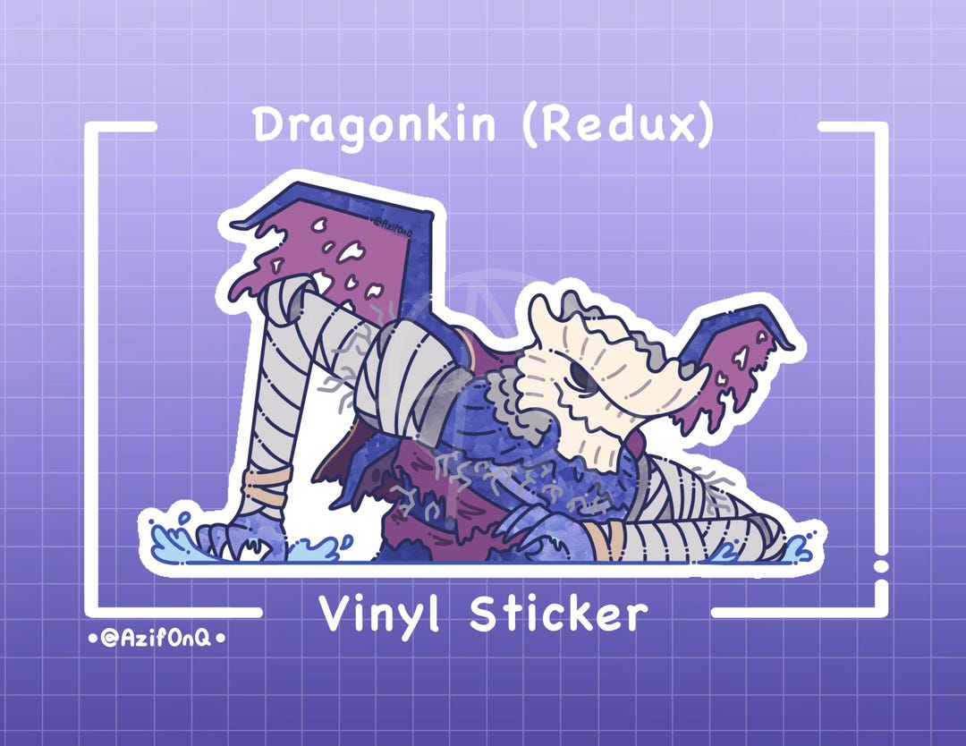 Elden Ring: Dragonkin (redux) Vinyl Sticker - Etsy