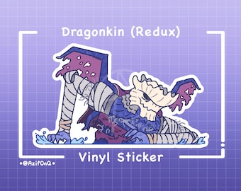 Elden Ring: Dragonkin (Redux) Vinyl Sticker