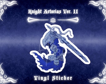 Dark Souls: Knight Artorias Ver. II  Vinyl Sticker