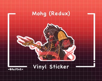 Elden Ring: Mohg (Redux) Vinyl Sticker