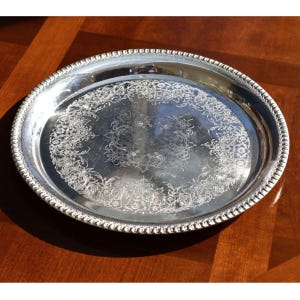 Webster Wilcox Silver Tray - Etsy