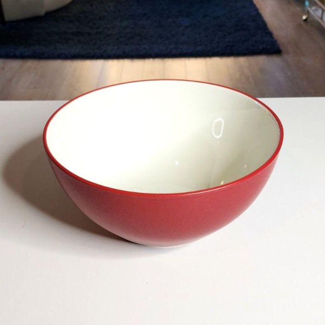 Noritake Colorwave Raspberry 10-inch Mixing Bowl 8045 - Etsy