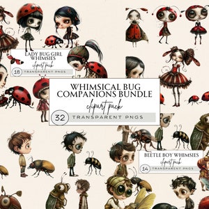 Marienkäfer Clipart, wunderliche Junge Clipart, Marienkäfer Png, Käfer Freunde Clipart, schrullig Jungen und Mädchen, Käfer Clipart, Käfer Mädchen, Käfer Junge