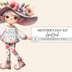 Muttertag Clipart, Elfe Png, Mutters Elfe Png, Rosa Elfe Clipart, Waldelfe Clipart, Solo Elfe Png, Mädchen Elfe Urlaub Png, Mutter Urlaub