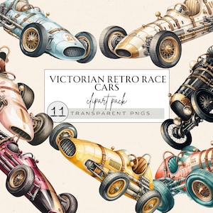Clipart anniversaire voiture de course, voiture rétro victorienne Png, voiture de course Png anniversaire, bébé voiture de course Png, thème voiture de course Png, anniversaire garçon Png