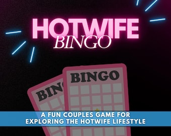 Hotwife Game of Bingo, 100+ Hotwife Tasks and Challenges for Hotwife Couples, Ideas for Hotwifing Dares for Wife Game, NSFW Hotwife Guide