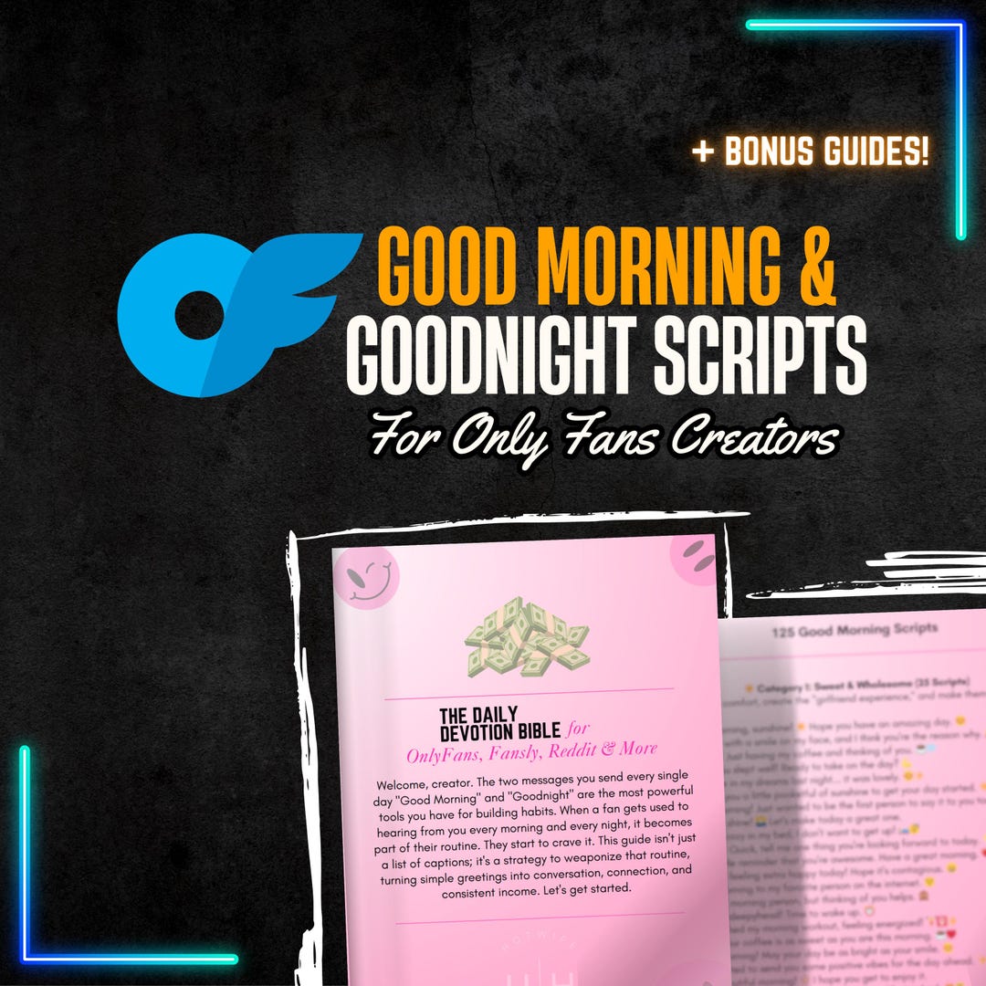 Daily Onlyfans Model PPV Ideas, Caption Ideas for Onlyfans Scripts ...