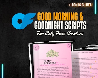 Daily OnlyFans Model PPV Ideas, Caption Ideas For OnlyFans Scripts, Fansly Content Creator, OnlyF Sexting, Subscriber Message Templates