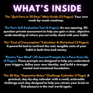 male guide to quitting porn, self discipline for men. guide to quit porn habit