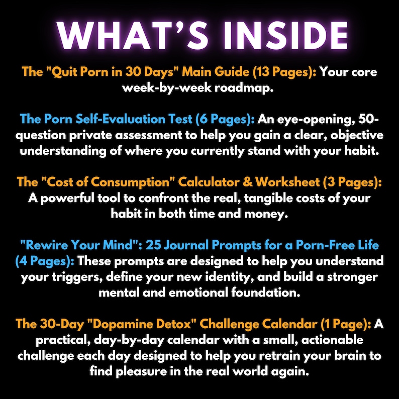 male guide to quitting porn, self discipline for men. guide to quit porn habit