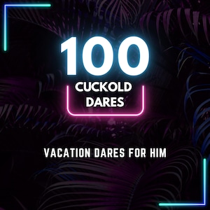 Cuckold Vacation Dares for Humiliation | Kinky Game and Dares for Hotwife & Cuckold Couples | Public Cuckold Dares, Digital Download