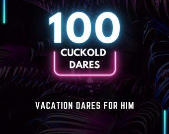 Cuckold Vacation Dares for Humiliation | Kinky Game and Dares for Hotwife & Cuckold Couples | Public Cuckold Dares, Digital Download