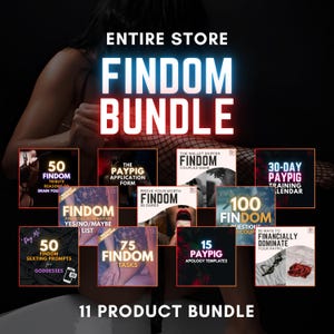 Ultimate Findom Bundle: Financial Domination Tasks and Games