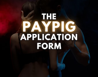 Findom Ideas for Goddesses: Wannabe Paypig Application Form A Humiliating Financial Domination Game. Make Him Beg To Be Your PayPig
