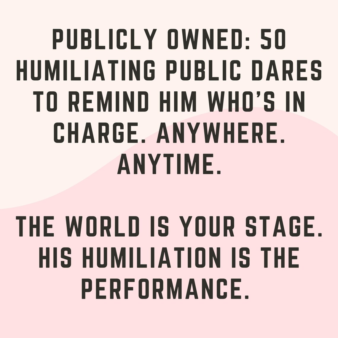 50 Humiliating Public Dares For Submissive Males Femdom Guide For FLR 50-humiliating-public-dares-for-submissive-males-femdom-guide-for-flr
