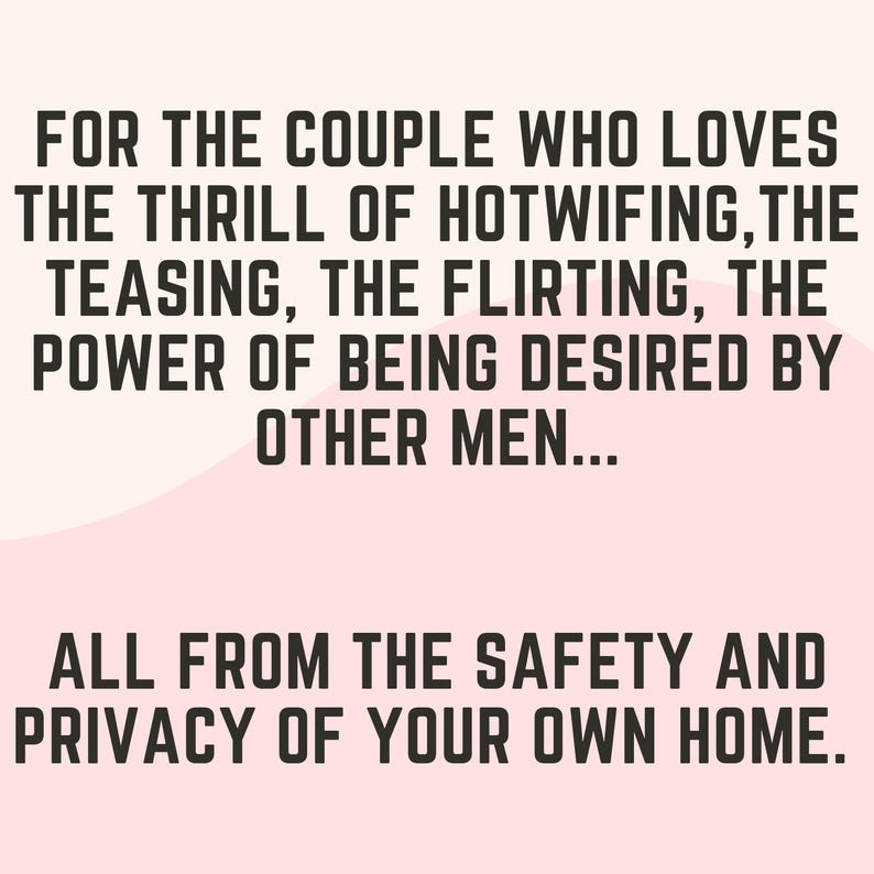 50 Onlineonly Hotwife Dares Kinky Couples Game for Digital &