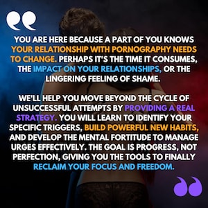 male guide to quitting porn, self discipline for men. guide to quit porn habit