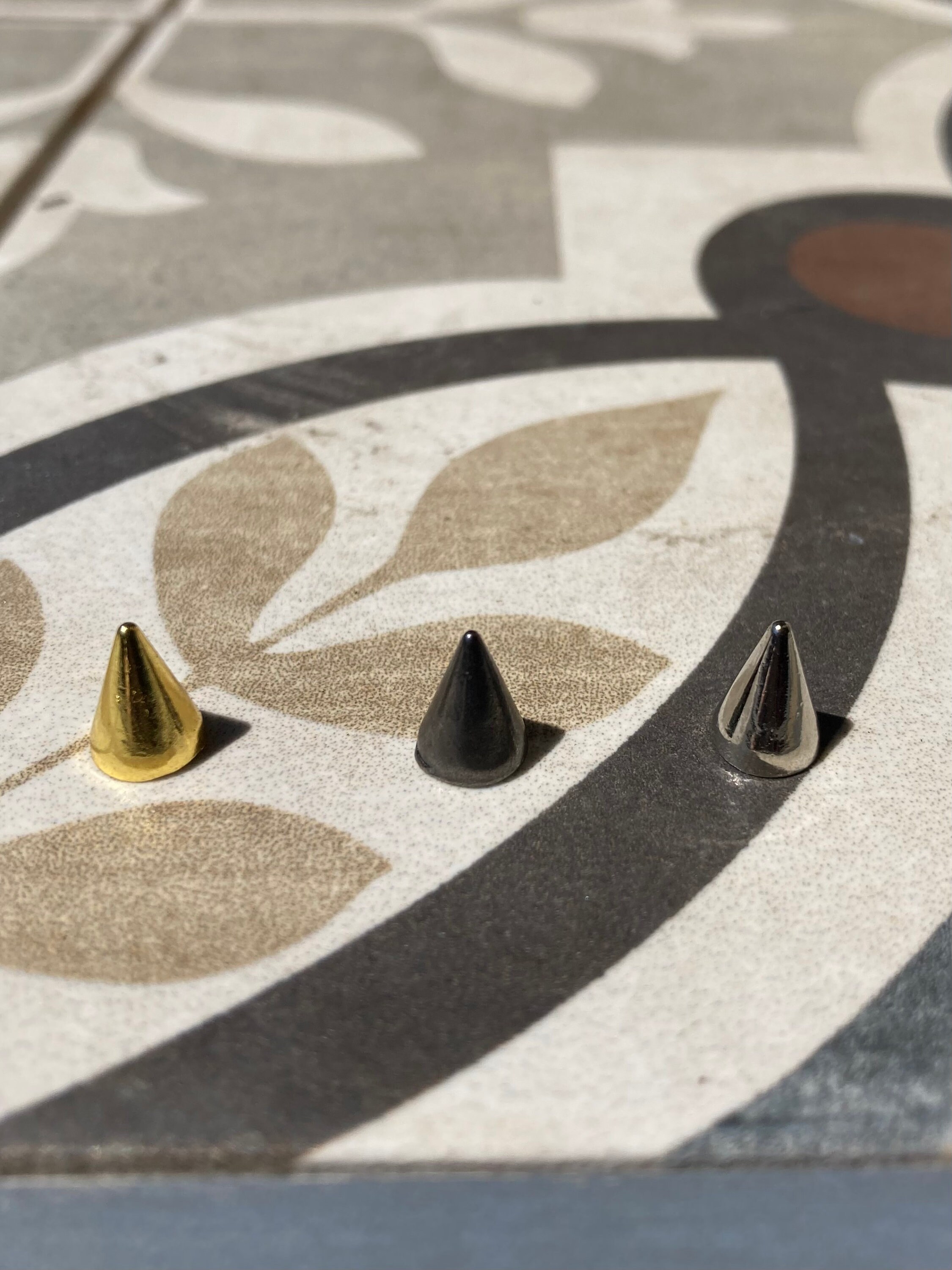 Antigrab Removable Wheelchair Handle Covers Spike Studded Etsy