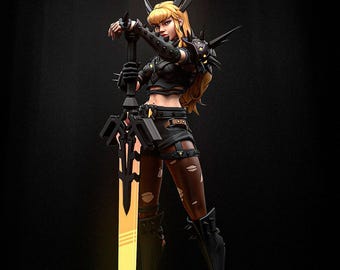 Magik | Fan Art - 3D Printed Resin Figures | Unpainted or Hand-Painted