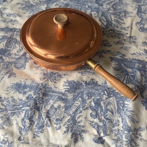 Grande Poêle Fabrication Française 28 cm Cuivre étamé Qualité Professionnelle !!! - Skillet