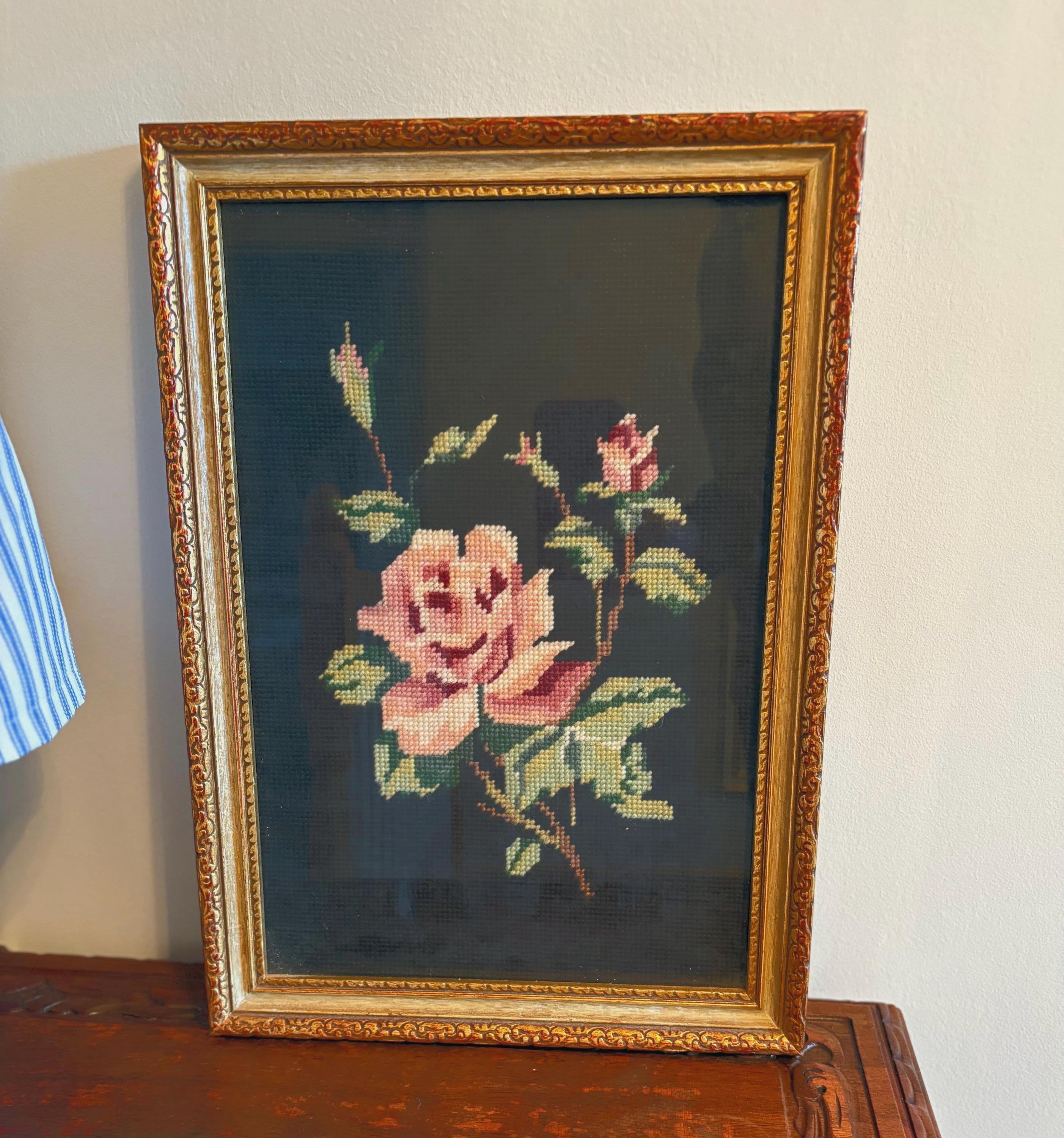 Framed Needlepoint - Etsy Canada
