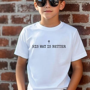 His Way Is Better PNG SVG PDF Faith T-Shirt Design Christian Digital Download Jesus Worship Graphic image 5