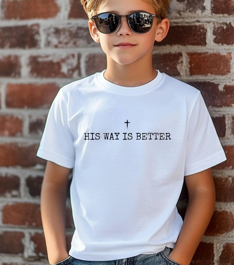 His Way Is Better PNG SVG PDF Faith T-Shirt Design Christian Digital Download Jesus Worship Graphic image 5
