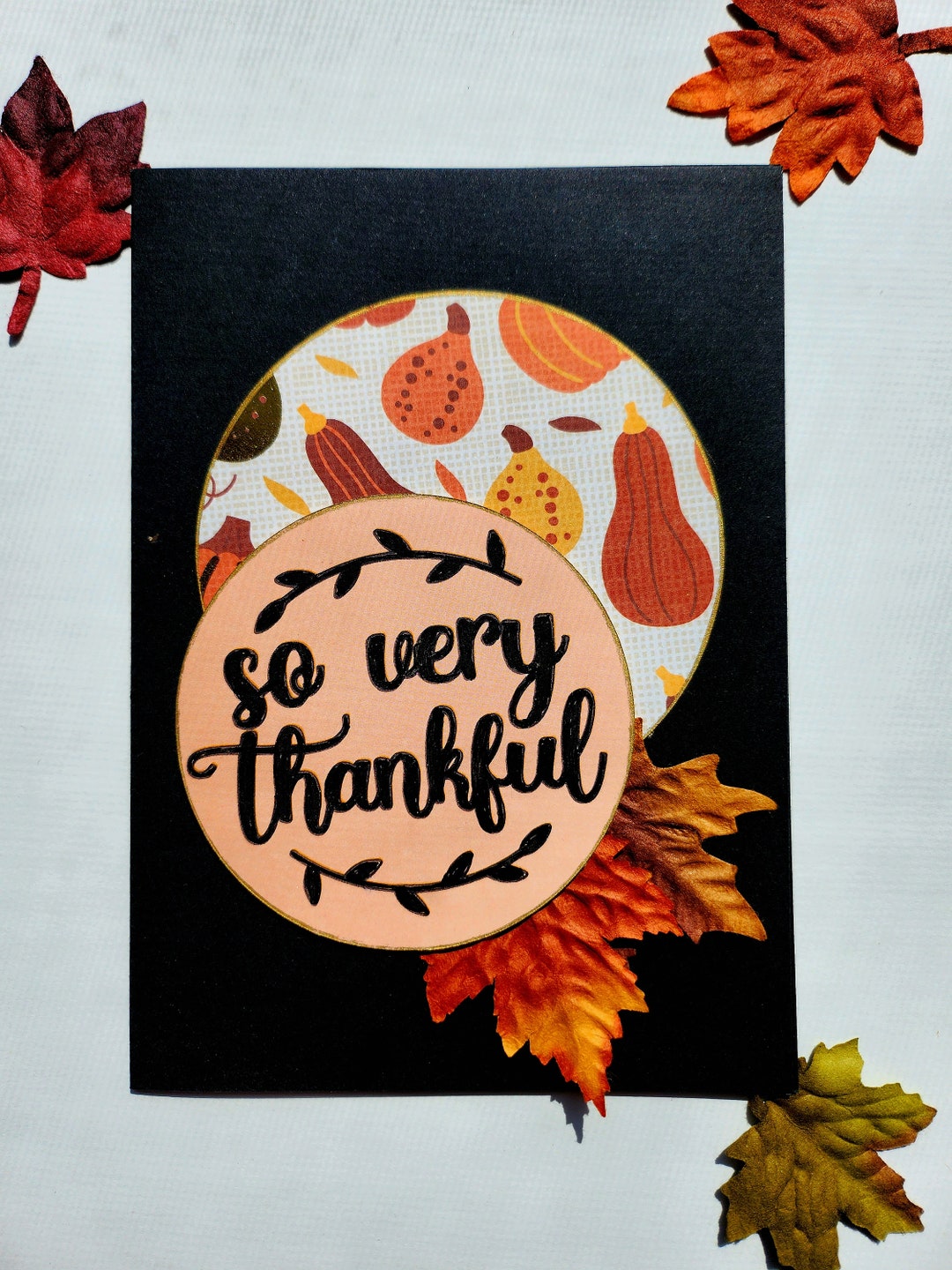 Thanksgiving Cards Set, Set of 3 Cards, Assorted Fall Greeting Cards ...