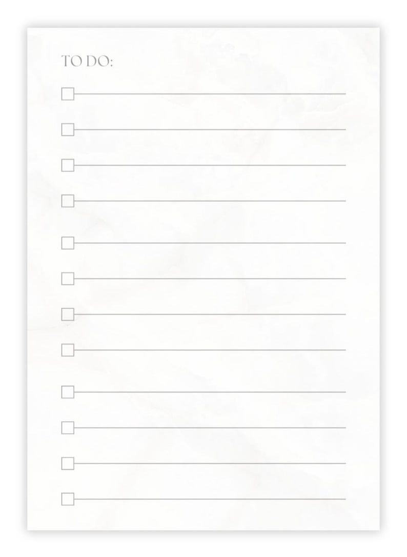 Luxury To-do List Post-it® Note Pads, Classy Reminder Sticky Notes ...